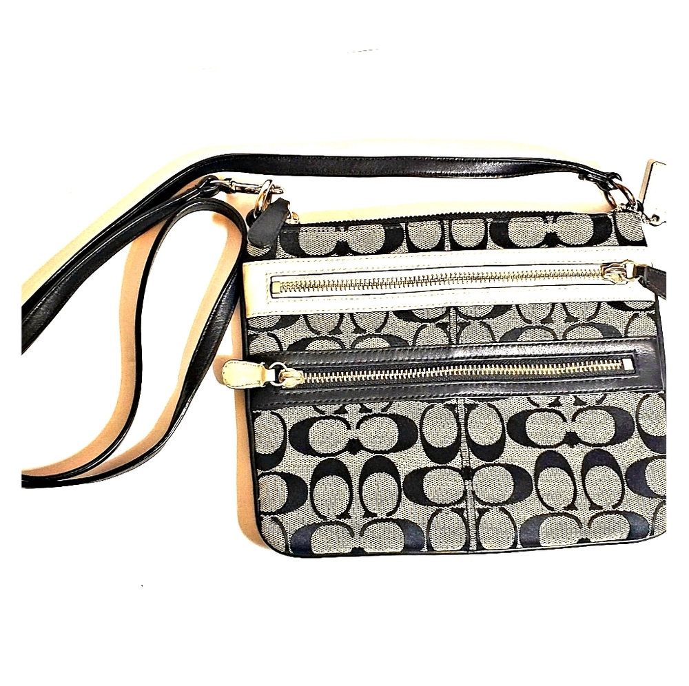 Coach crossbody bag purse shoulder bag monogram
